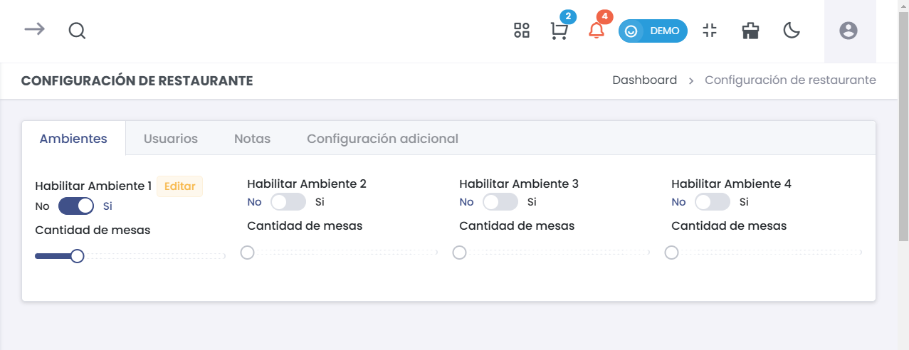 Ambientes